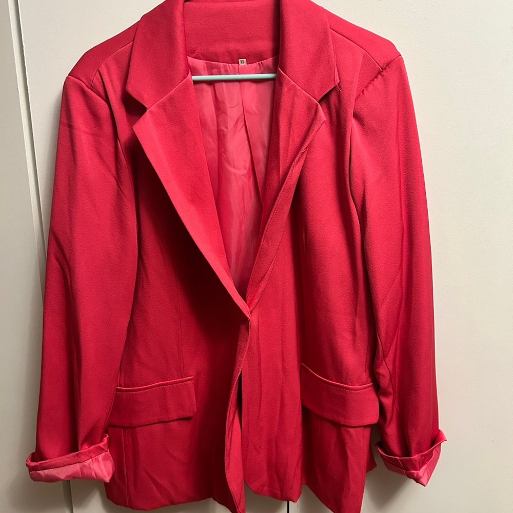 Women's Pink Blazer